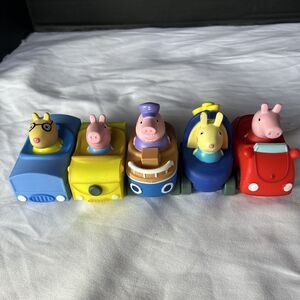 Peppa's Adventure, LITTLE BUGGY VEHICLES, Full Set of 5, Peppa Pig Toys